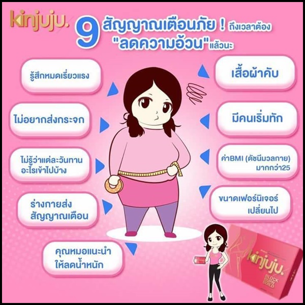 Kinjuju อาหารเสริมลดน้ำหนัก