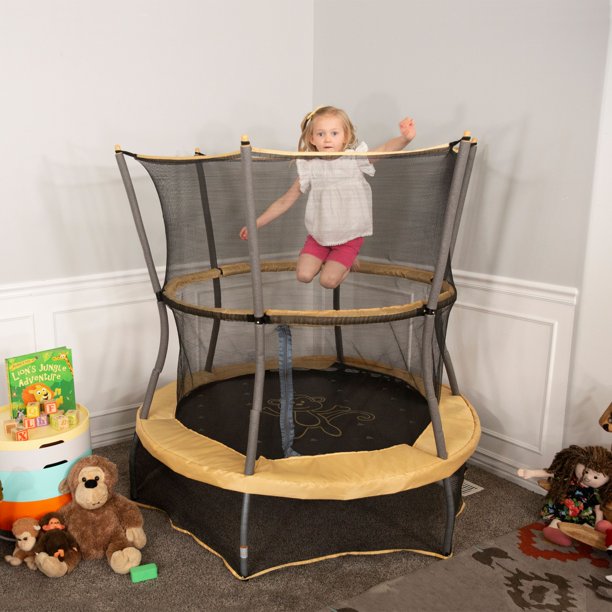 แทรมโพลีน Skywalker ขนาด 55 นิ้ว Bounce-N-Learn Trampoline พร้อมกล่องหุ้มและเสียง ลิง ราคา 6,190 - บาท