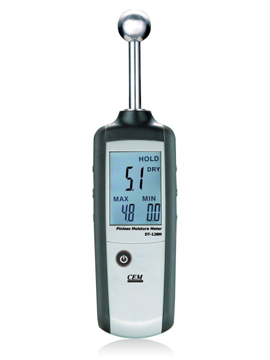 CEM รุ่นDT-128Mเครื่องวัดความชื้นของวัสดุก่อสร้าง,Pinless(non-contact/type)moisture meter,meas.range:0.0～100.0digit.