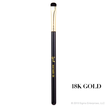 SIGMA :: E20 - Short Shader แปรงลงสีแรเงา เหมาะสำหรับลงสีอายแชโดว ในบริเวณที่ต้องการความแม่นยำสูง ขนแปรงแน่น แบน สั้น