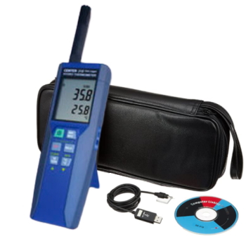 CENTER รุ่นCENTER318เครื่องบันทึกข้อมูลความแม่นยำสูงHigh Precision Data Logger Thermo-Hygrometer CENTER318