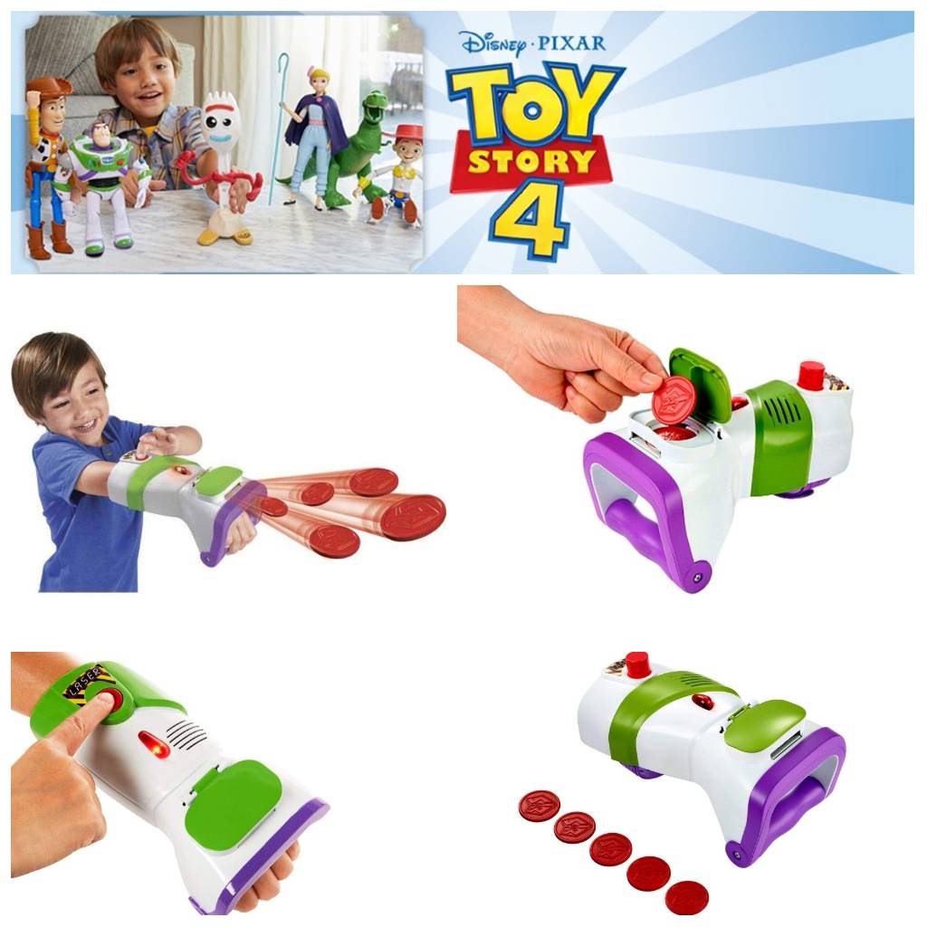 ปืนยิงดิสก์บัซ ไลท์เยียร์ Toy Story Buzz Lightyear Rapid Disc Blaster ราคา 990 บาท