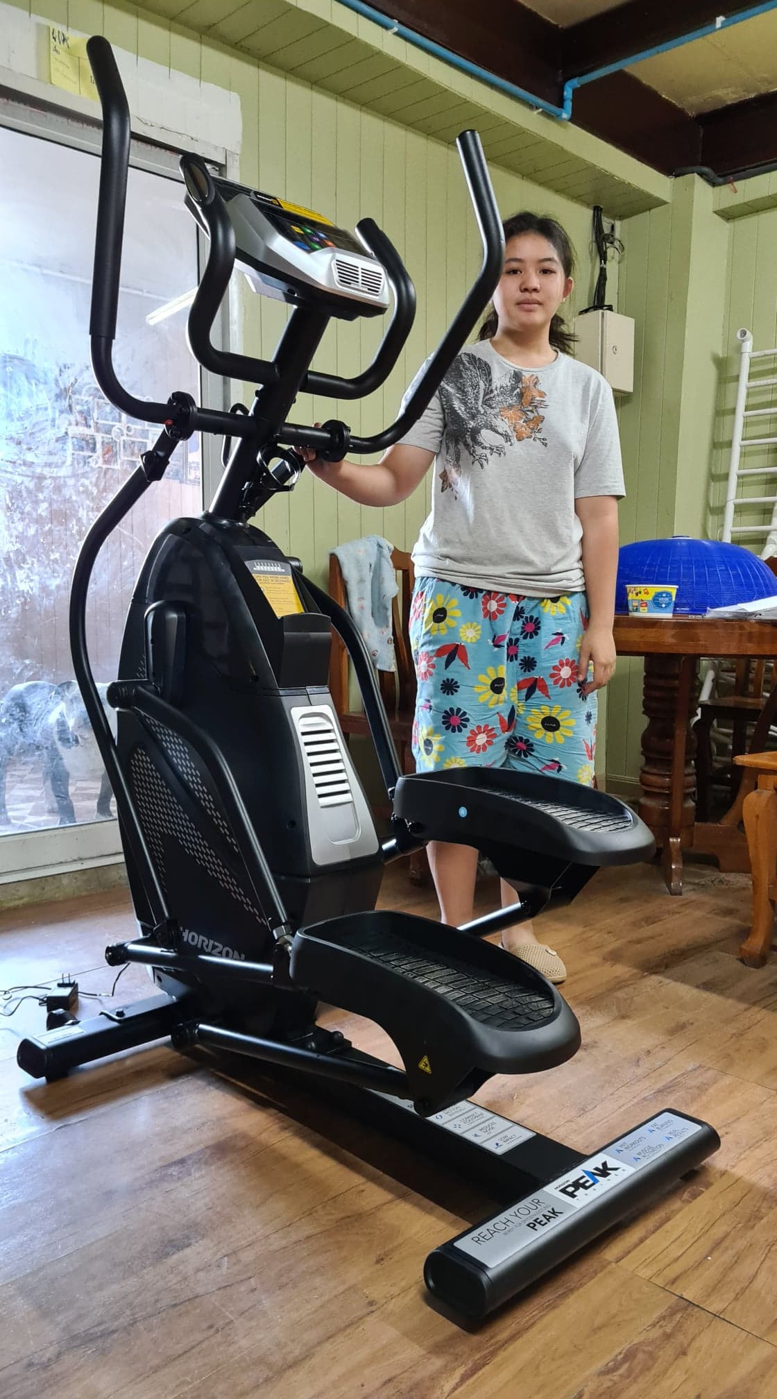 Elliptical horizon ht.50 peak trainer/เครื่องเดินวงรี