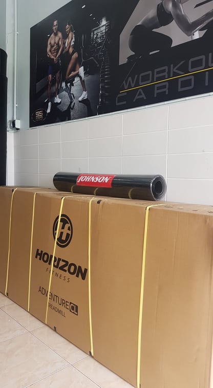 ยางรองพื้นลู่วิ่งไฟฟ้า JOHNSON TREADMILL MAT
