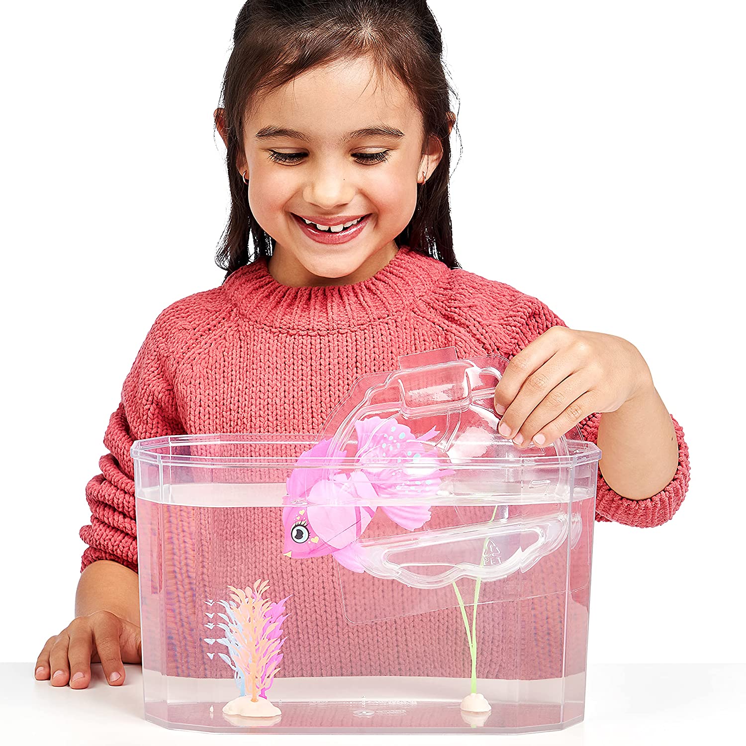 ตู้ปลา มีชีวิตอย่างน่าอัศจรรย์ในน้ำ Little Live Pets - Lil' Dippers Fish Tank: Splasherina ราคา 1790 - บาท