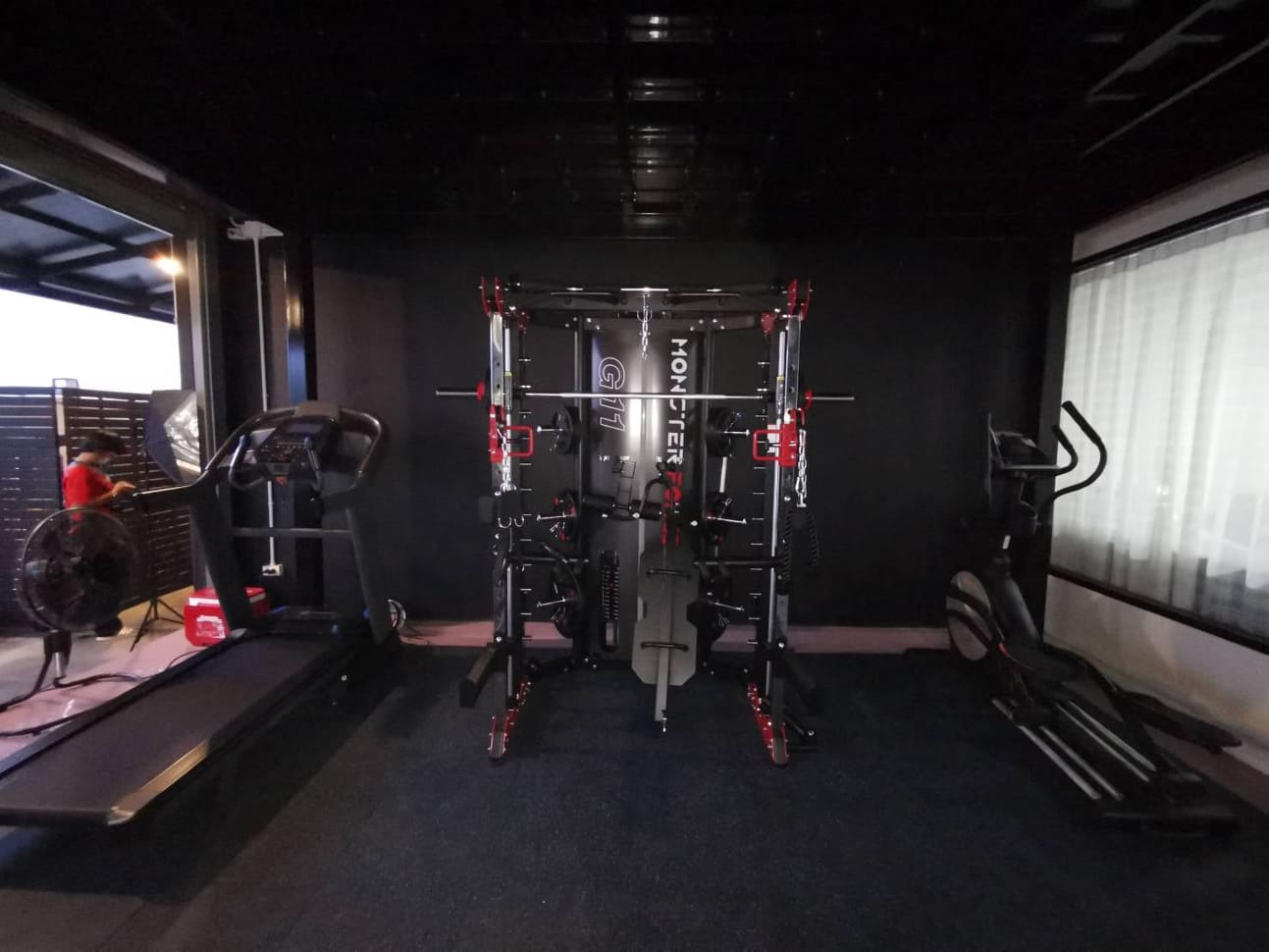 Jammer Arms แจมเมอร์ อาร์ม อุปกรณ์เสริมใช้กับ Smith Machine MONSTER FORCE G11 สมิทแมชชีนG11