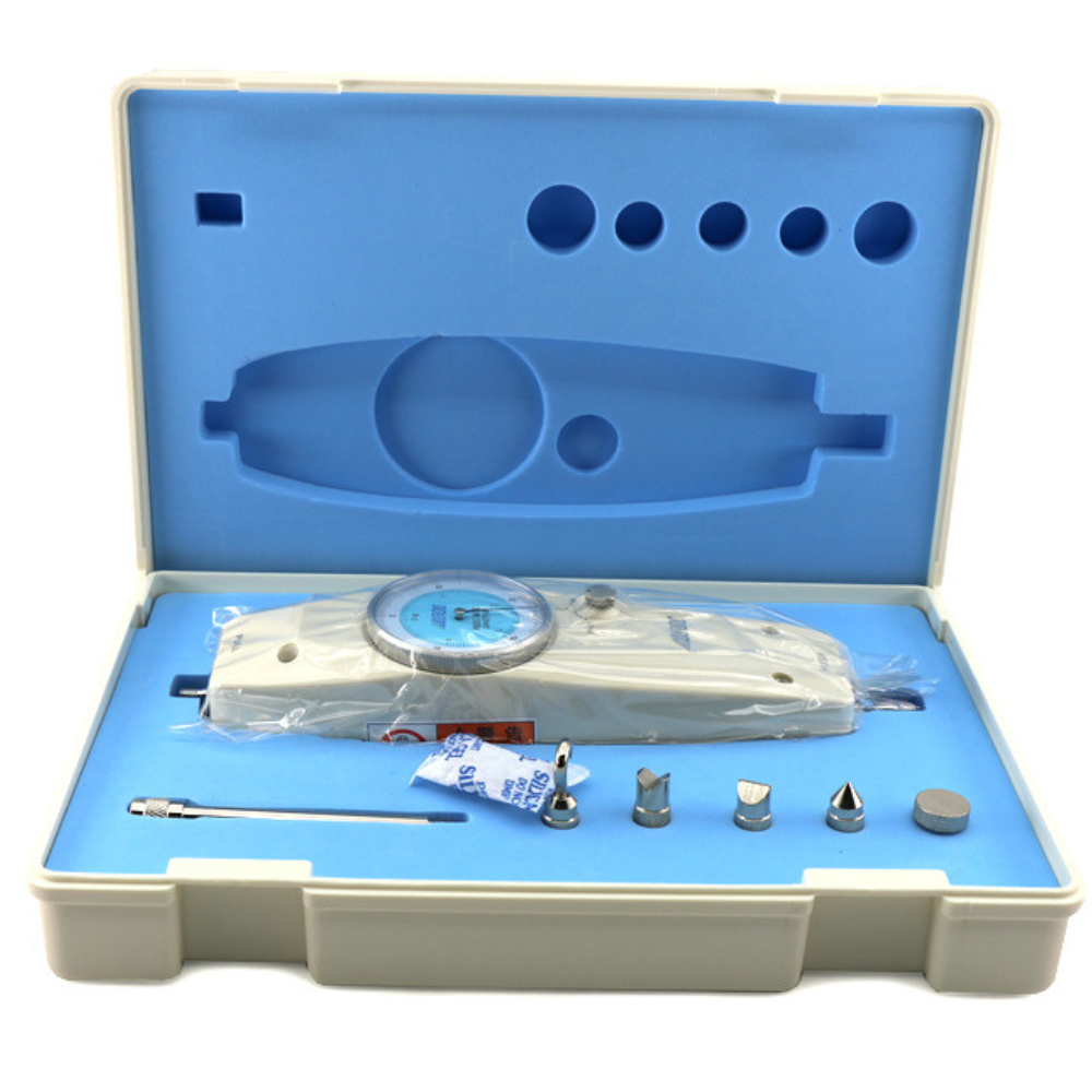 Algol รหัส NK-100 เครื่องวัดเช็คแรงดึงแรงกดอ่านค่าแบบเข็มหน้าปัด, Mechanical force gauge,meas.unit:(N,kgf,g.&lb.),load:100N(10 kgf)