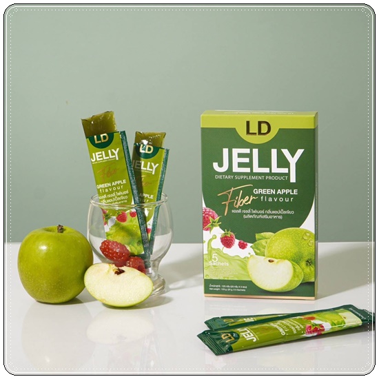 แอลดี เจลลี่ไฟเบอร์ LD Jelly Fiber (1แถม1)