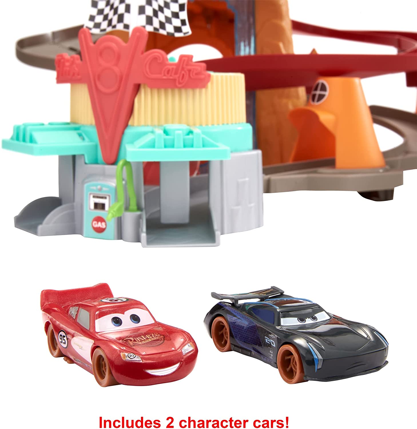 Disney Pixar Cars Radiator Springs Mountain Race Playset ชุดของเล่นในธีมเรดิเอเตอร์สปริง ราคา 3590.- บาท