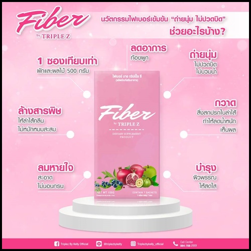 ไฟเบอร์ ดีท็อกซ์ Fiber by Triple Z