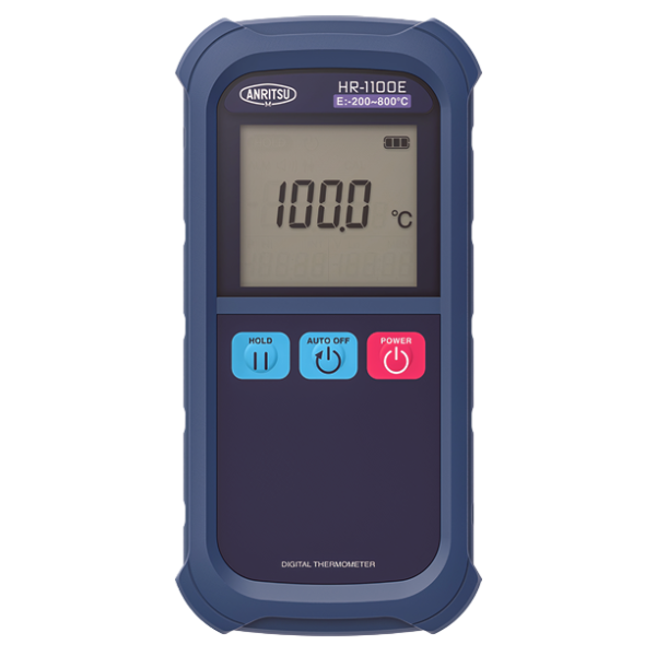 Anritsu รหัส HR-1150K เครื่องวัดอุณหภูมิแสดงผลดิจิตอลขนาดพกพา,Handy type temperature,meas.range:-200～1370℃,(probes not included)