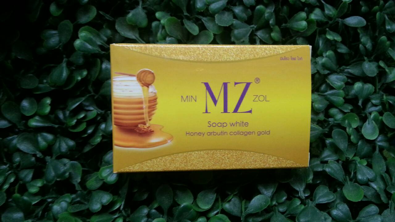 สบู่มินโซว (minzol White Soap)