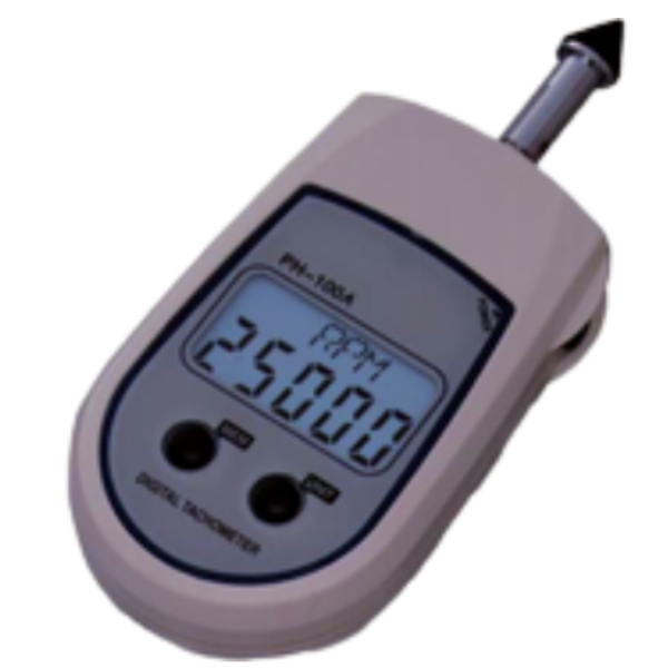 NidecShimpo รุ่นPH-100Aเครื่องวัดความเร็วรอบแบบสัมผัส,Handheld Tachometer(Contact Type)1.0～25,000RPM