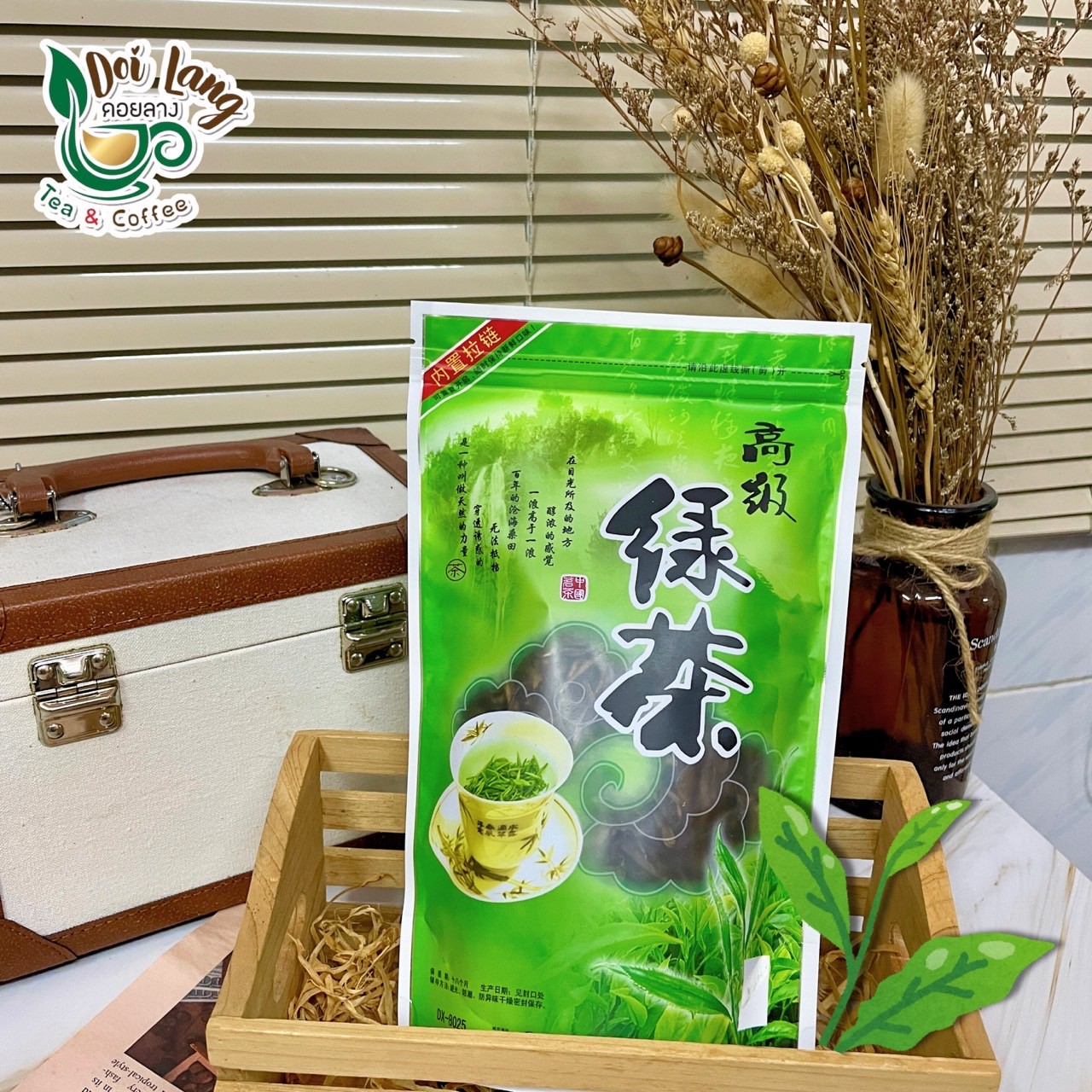 ชาเขียวอัสสัม ชาโออิชิ จากดอยแม่สลอง 🍃 ขนาด 80 กรัม จำนวน 10 ห่อ ชาเขียวอัสสัม (ใบชาอบแห้ง) Assam Green Tea from Doi Mae Salong