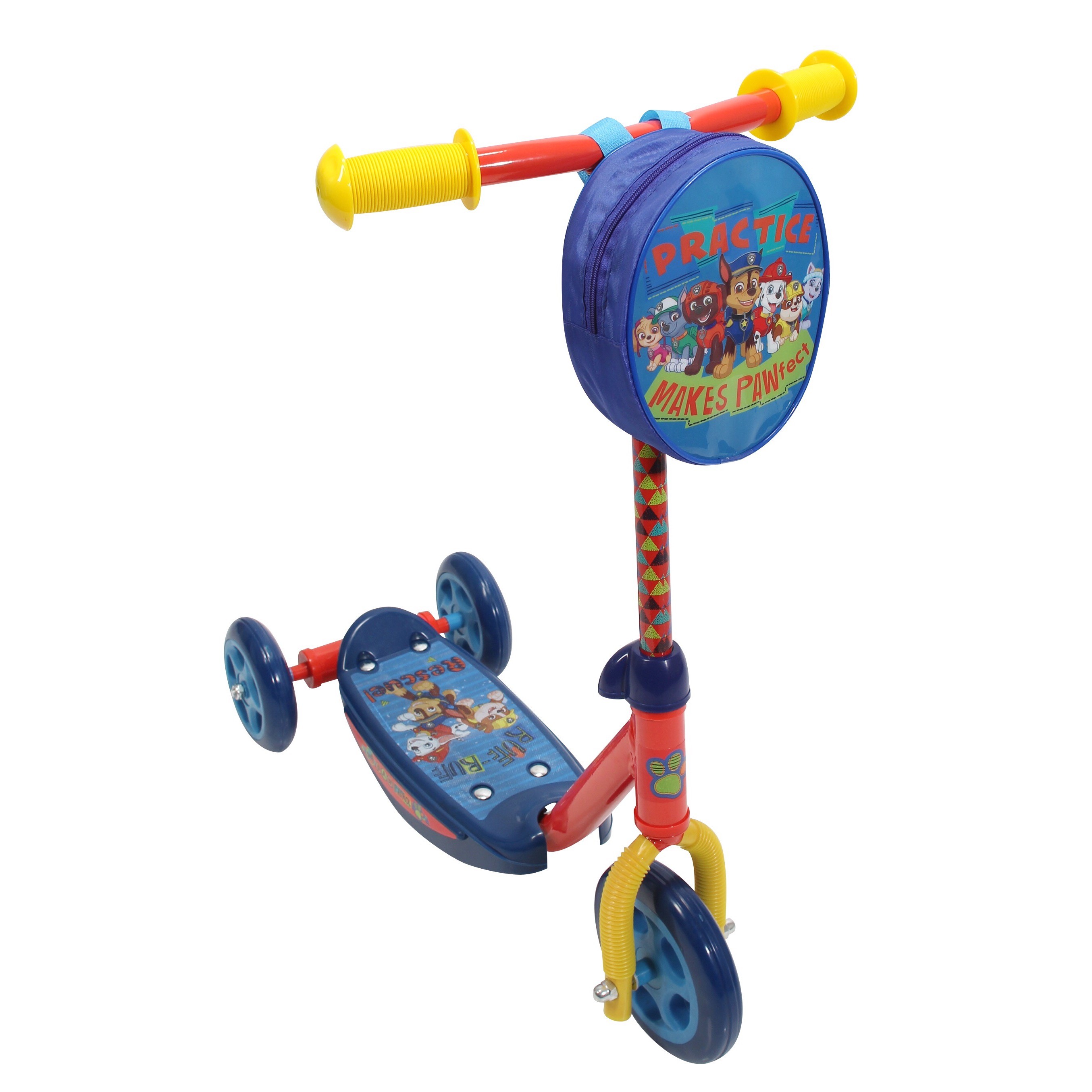 Playwheel Paw Patrol 3-Wheel Kick Scooter by Huffy สกู๊ตเตอร์ พาว เพโทร จาก Huffy ลิขสิทธิ์แท้ USA ราคา 1,990 บาท ส่ง 150