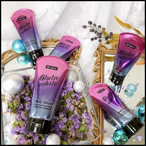Me Weiss Gluta White มีไวท์ กลูต้าไวส์ บอร์ดี้ เซรั่ม
