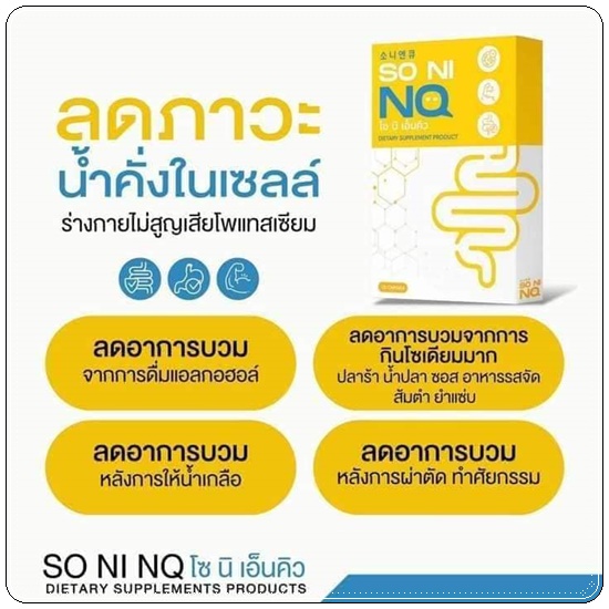 SO NI NQ โซ นิ เอ็นคิว ลดบวม