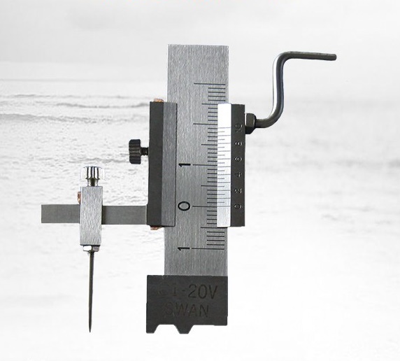 SwanGauge รุ่นC1-20VมาตรวัดระดับแบบสเกลLevel Gauge Swan,Meas.range:±10mm.,Division Value:0.05mm.