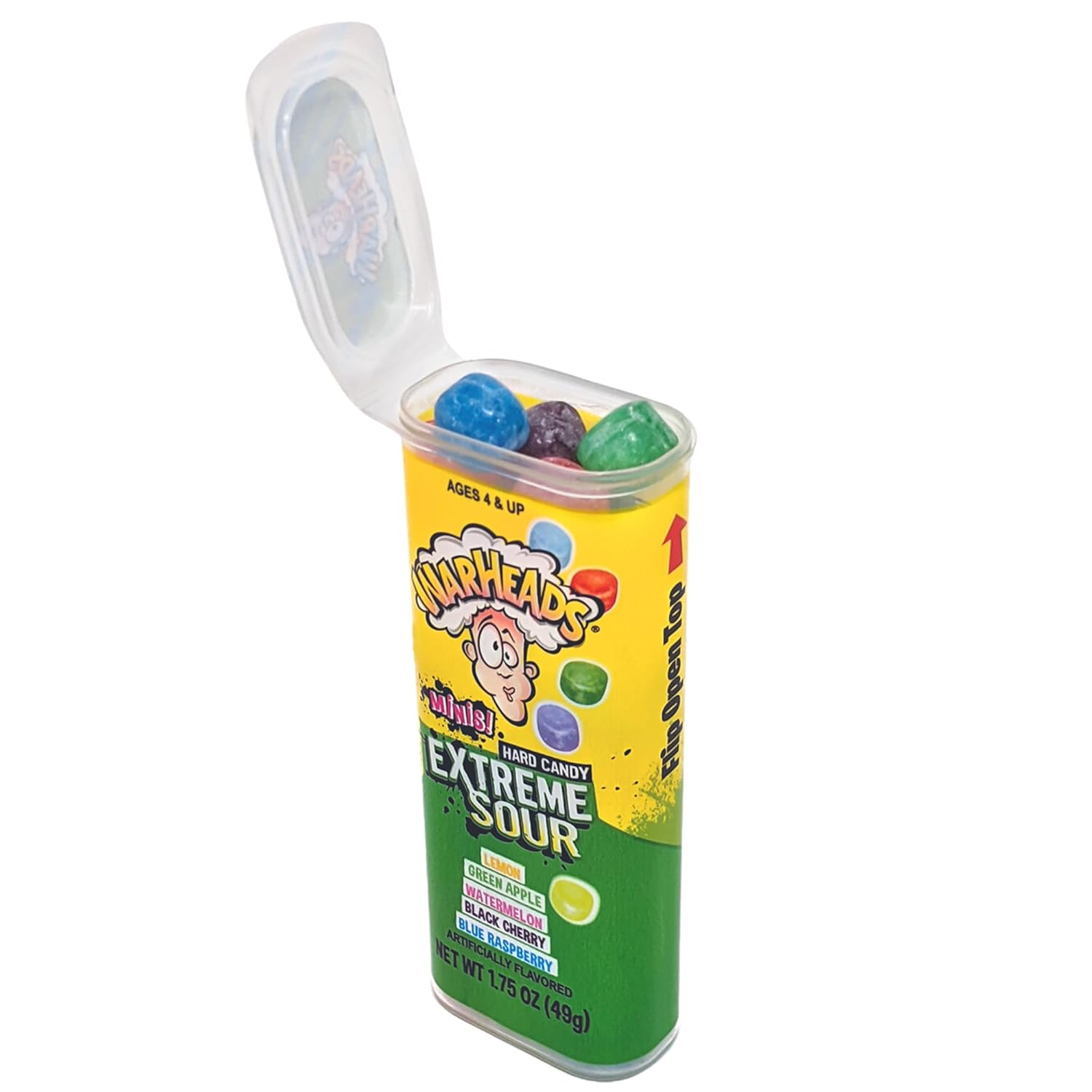 ✨นำเข้าจาก 🇺🇸“ท้าทายความเปรี้ยวสุดขั้ว! Warheads Extreme Sour Hard Candy Minis 5 รสชาติสุดจี๊ด เพียง 190 บาทเท่านั้น สาวกขนมเปรี้ยวต้องลอง! 🍋🍉🍏🍒🫐”