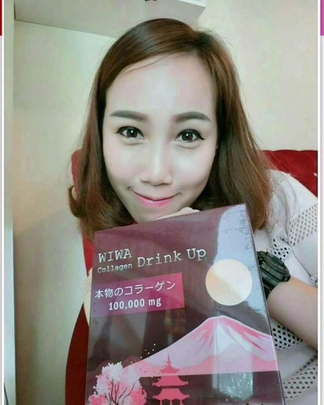 วีว่า คอลลาเจน ดริ้งอัพ (Wiwa Collagen Drink Up อาหารเสริมผิวขาวรักษาฝ้า) ส่งฟรี