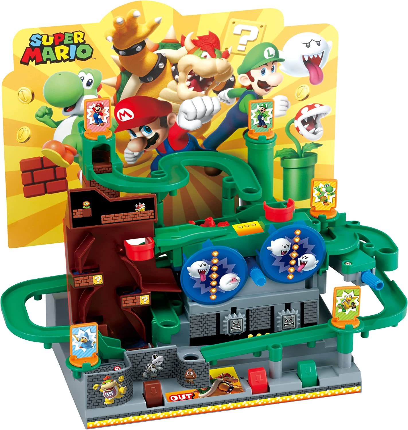เกมมาริโอ้ สุดมันส์!! (ด่านปราสาท) EPOCH Super Mario Adventure Game DX, Super Mario Action Figures ราคา 2,290.- บาท