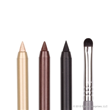 SIGMA :: Extended Wear Eye Liner Kit - Neutral อายไลเนอร์ชุด 3 ด้าม พร้อมแปรง E21 โทนธรรมชาติ