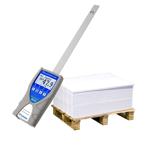 Schaller รุ่น RH-5 เครื่องวัดความชื้นกระดาษ,Paper moisture meter Relative air humidity:0～100%,resolution:0.1%