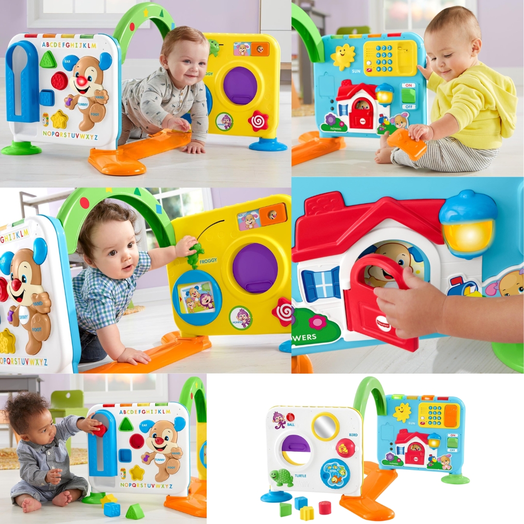 นำเข้า 🇺🇸 ศูนย์รวมการเรียนรู้ 360 องศา! 🧠 Fisher-Price Crawl-Around Learning Center มาพร้อม Smart Stages™