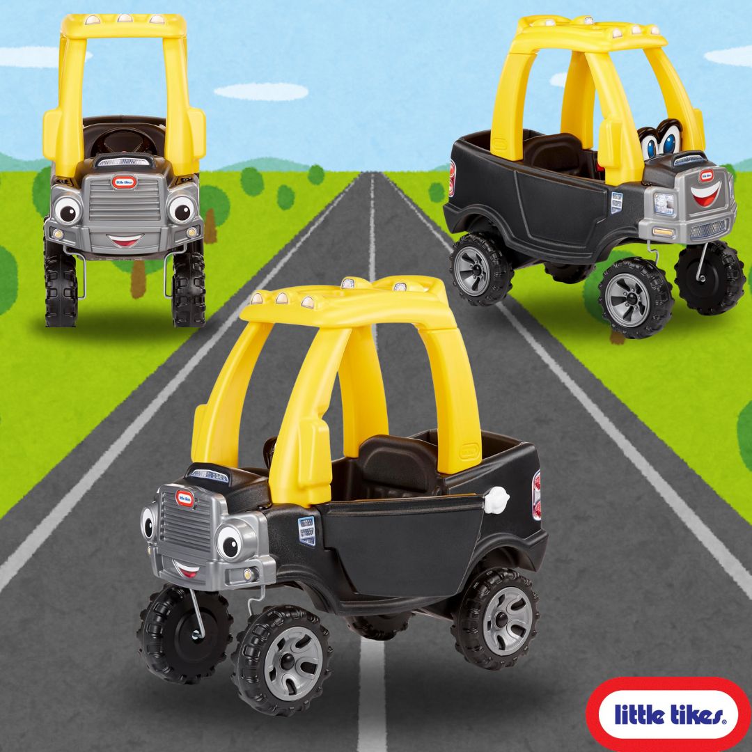 Little Little Tikes Cozy Truck Ride-On - Black ราคา 5990 บาท