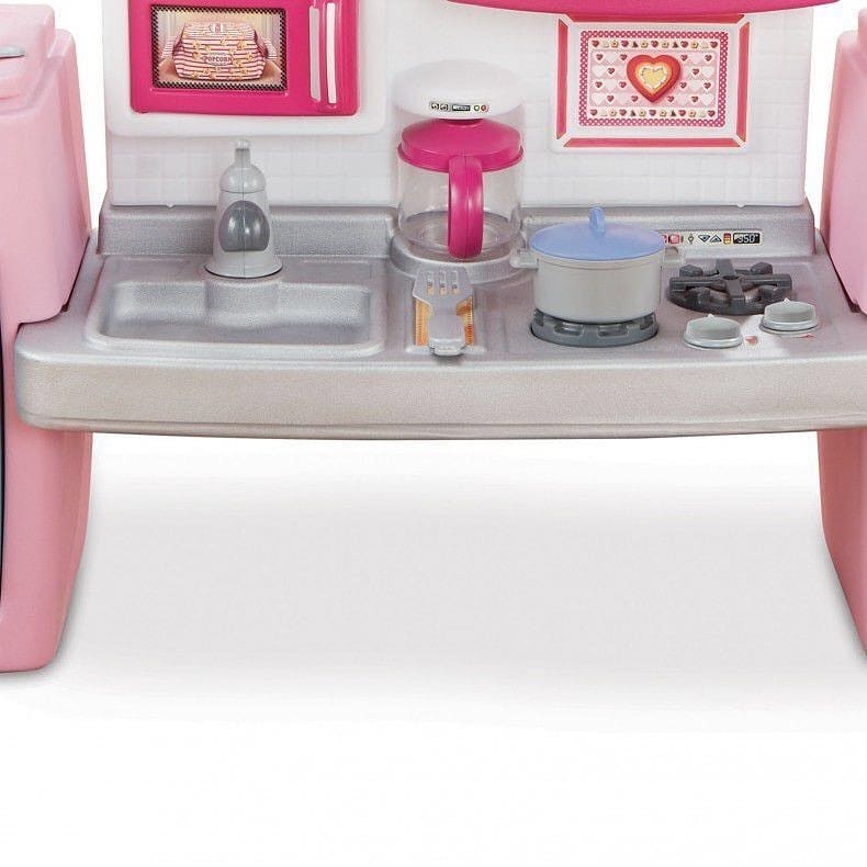 พร้อมส่ง👩🏻🍳ชุดครัว Little Tikes Bake N Grow Kitchen ครัว 2in1 สามารถยืด หด ได้ตามความต้องการ สีชมพู ราคาพิเศษ 4,900.- ชุดครัวเต็มรูป