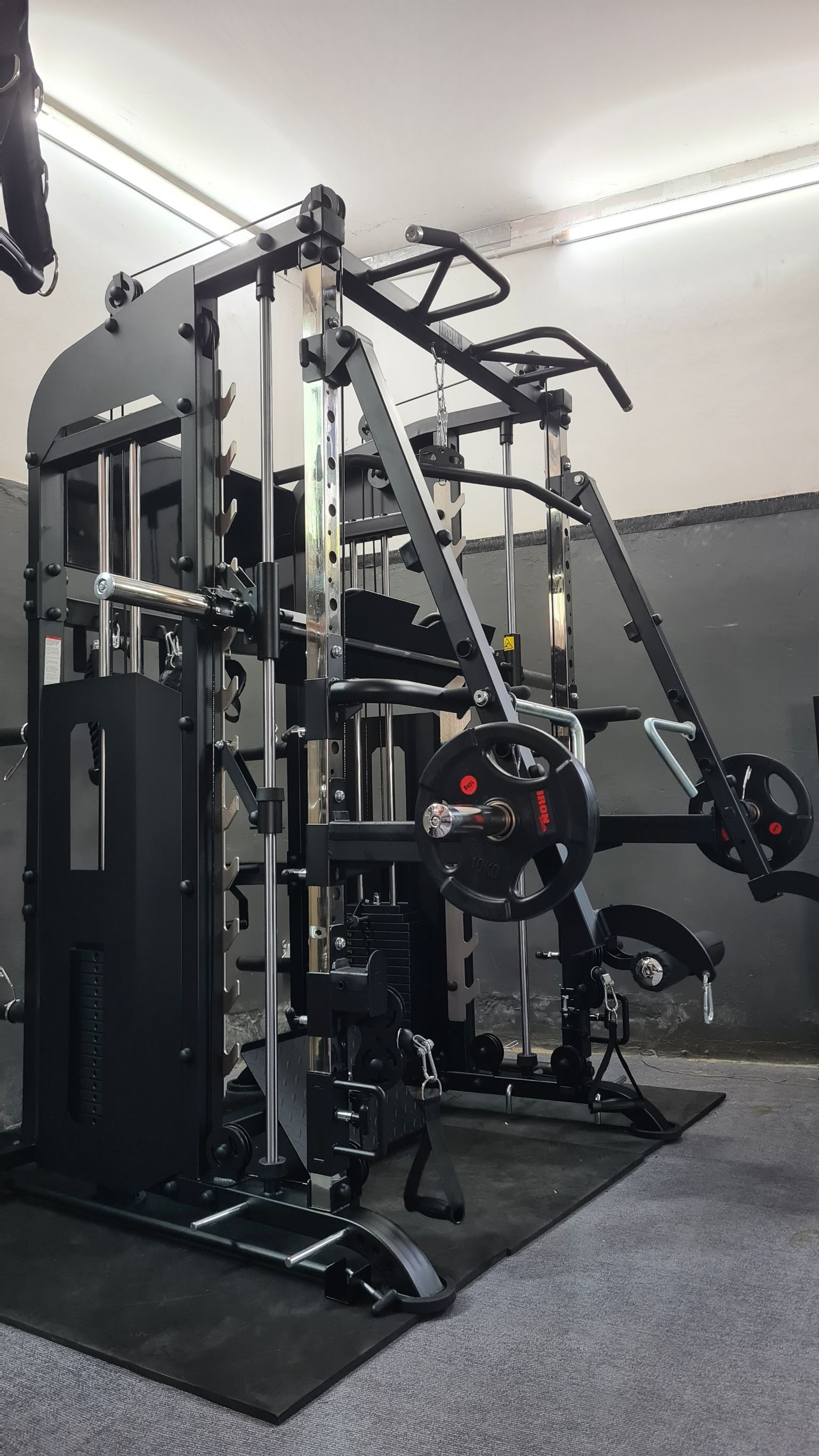สมิทแมชชีน i5 Flow Jammer arms,+ม้านั่ง819A + แผ่นหุ้มยาง, Fullset, Smith Machine i5 Flow Jammer