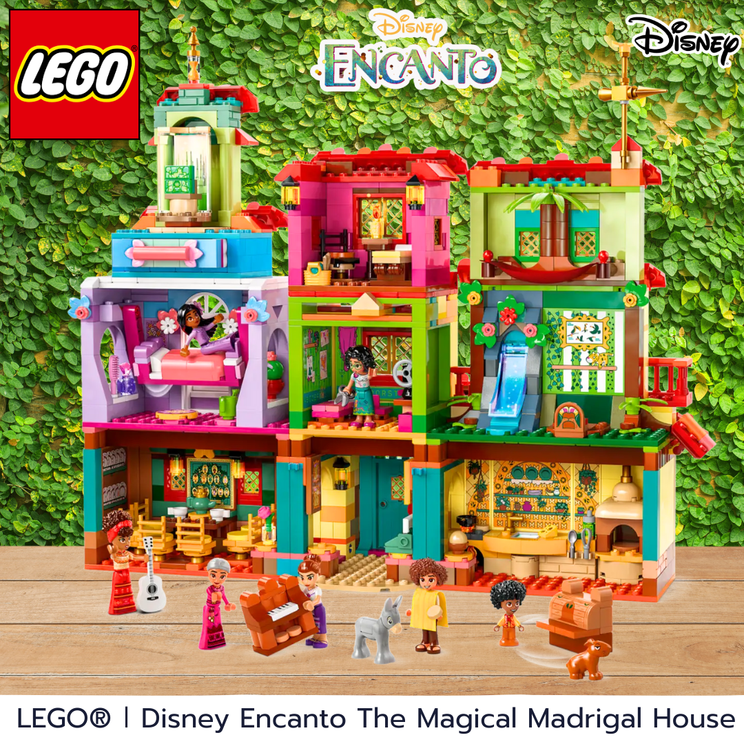 นำเข้า 🇺🇸 ✨LEGO® Disney Encanto The Magical Madrigal House - ชุดตัวต่อEncanto ของดิสนีย์ ราคา 4,500 บาท