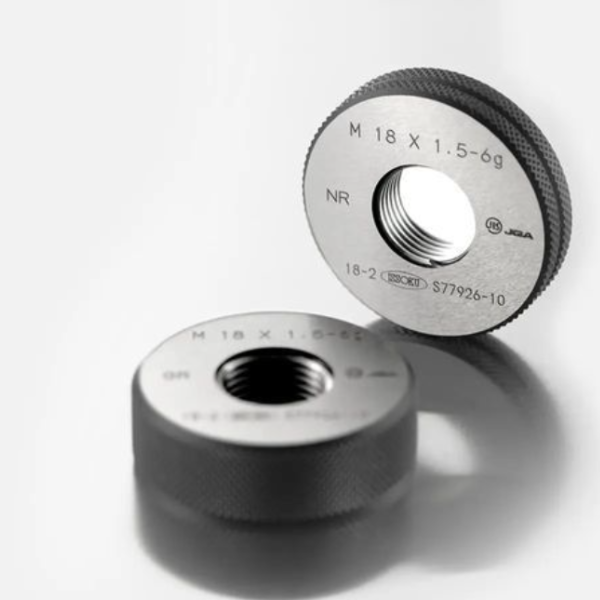 SHS(Sokuhansha) รหัส M12P1NR-6g เกจวัดเกลียวนอกมาตรฐานสากล,Metric thread ring gauge, M12x1.0-NR-6g(NoGo size)
