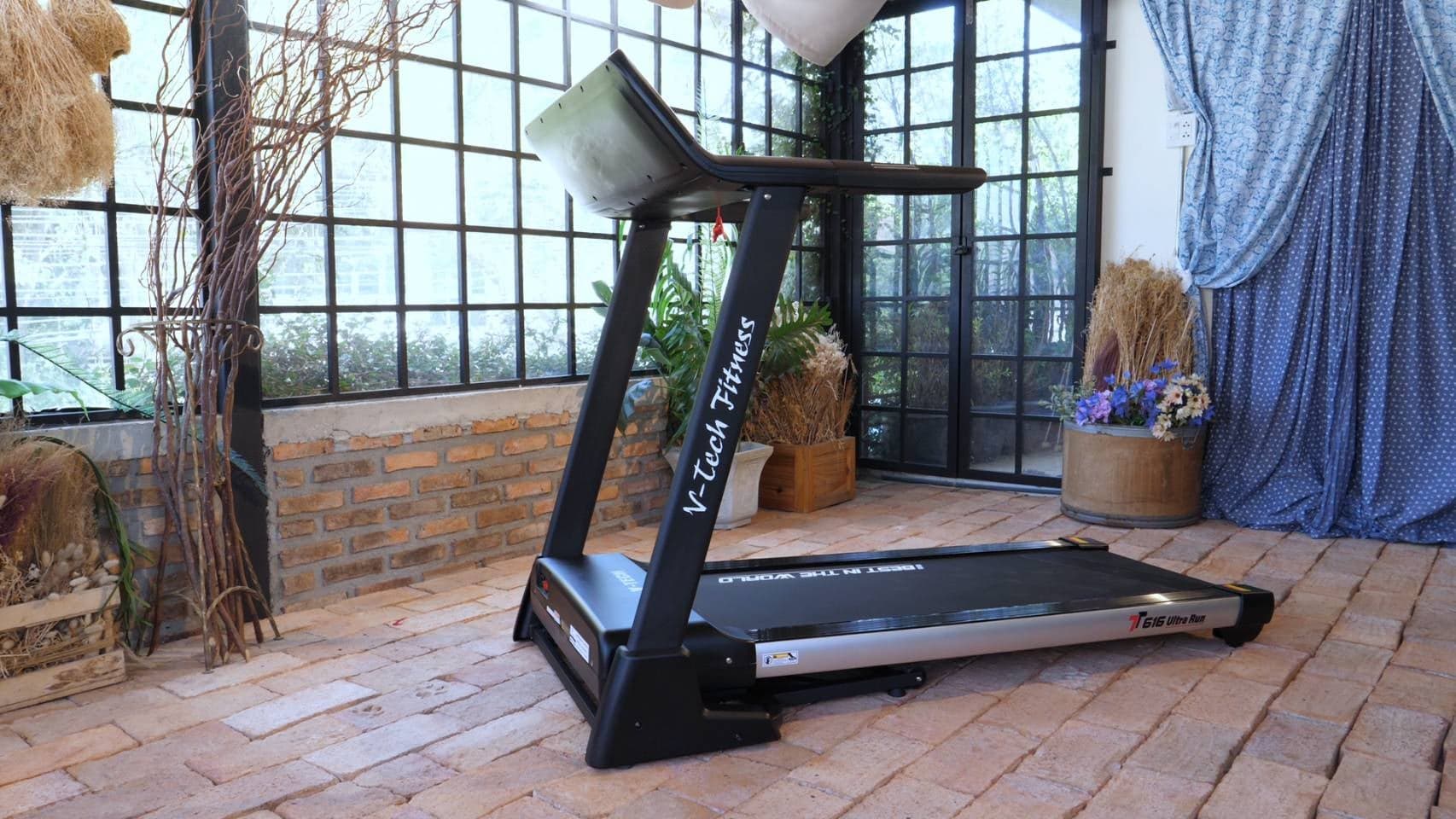 ลู่วิ่งไฟฟ้า V TECH รุ่น T616 วีเทคลู่วิ่งไฟฟ้า