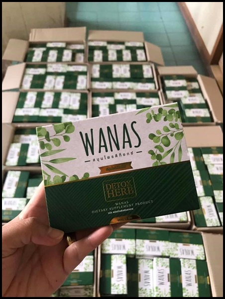 สมุนไพรดีท็อกซ์ WANAS Detox Herb (โปรส่งฟรี)