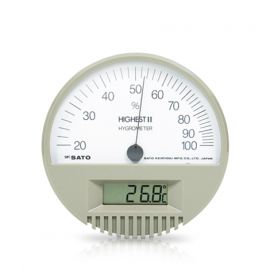 Highest เครื่องวัดไฮโกรมิเตอร์แบบที่ 2 สูงสุด (พร้อมเทอร์โมมิเตอร์)type 2 hygrometer (with thermometer)