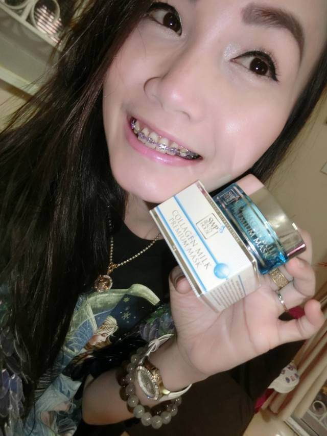 SWP Collagen Milk Premium Mask ครีมมาร์คหน้าขาวใส