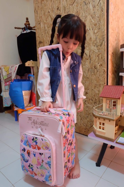 Disney store แท้💯กระเป๋าล้อลาก กระเป๋าลัคเกจ Disney Princess Animator Rolling Luggage กระเป๋าล้อลาก