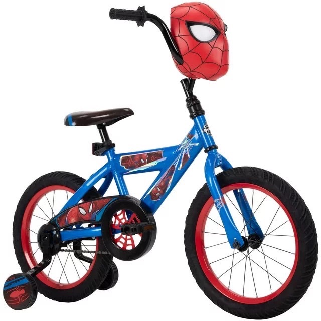 นำเข้า🇺🇸 จักรยานเด็กสไปเดอร์แมน 16" สำหรับเด็ก4-6ปี Marvel Spider-Man Bike for Boys' by Huffy ราคา 5,990 บาท