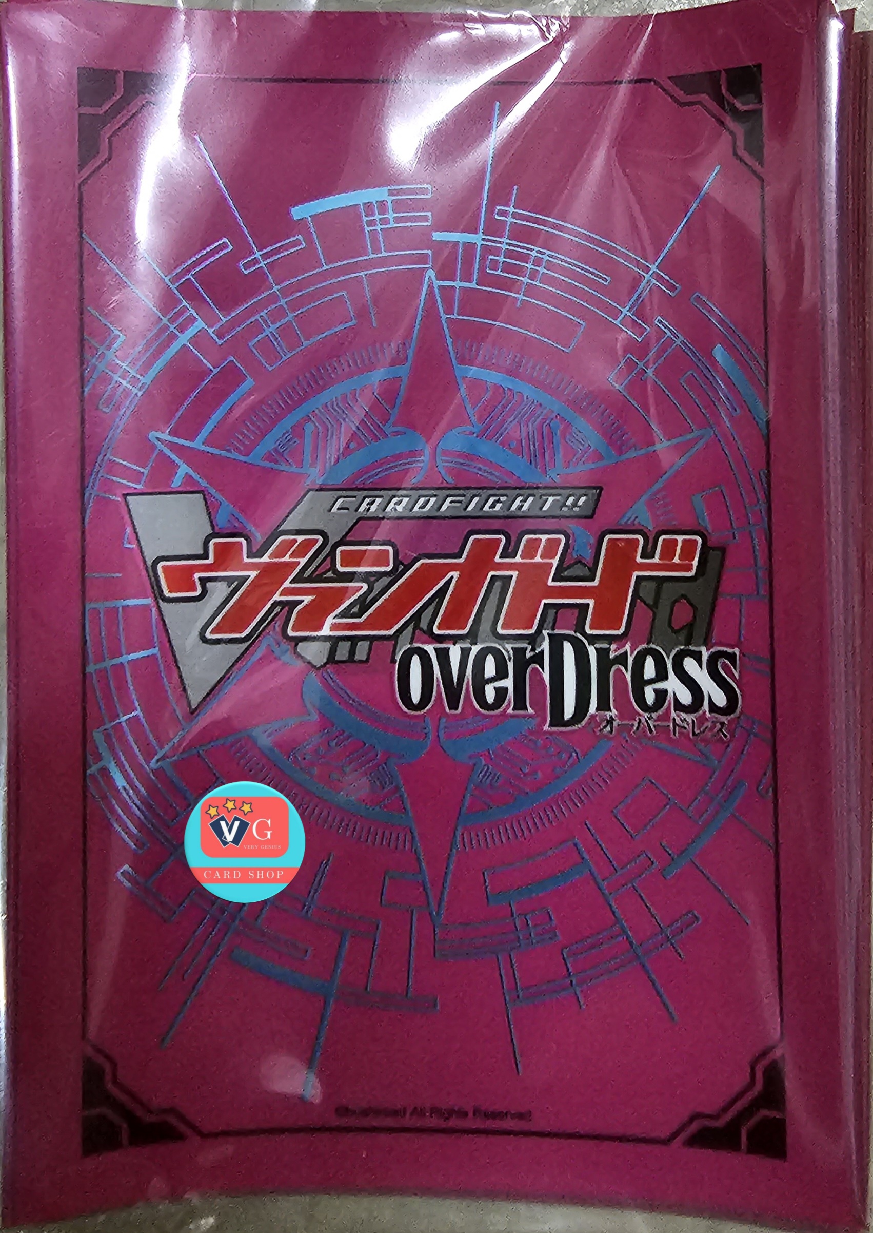 สลีฟแวนการ์ด Bushiroad Mini Sleeve Cardfight!! Vanguard overDress Danji ซองใส่การ์ด 53ใบ