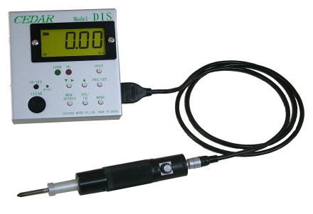 Cedar รุ่น DIS-RL005 ไขควงวัดทดสอบแรงบิดแบบดิจิตอล,Torque Screwdriver Digital Lightweight Tester,Capacity:0.20～50mN･m