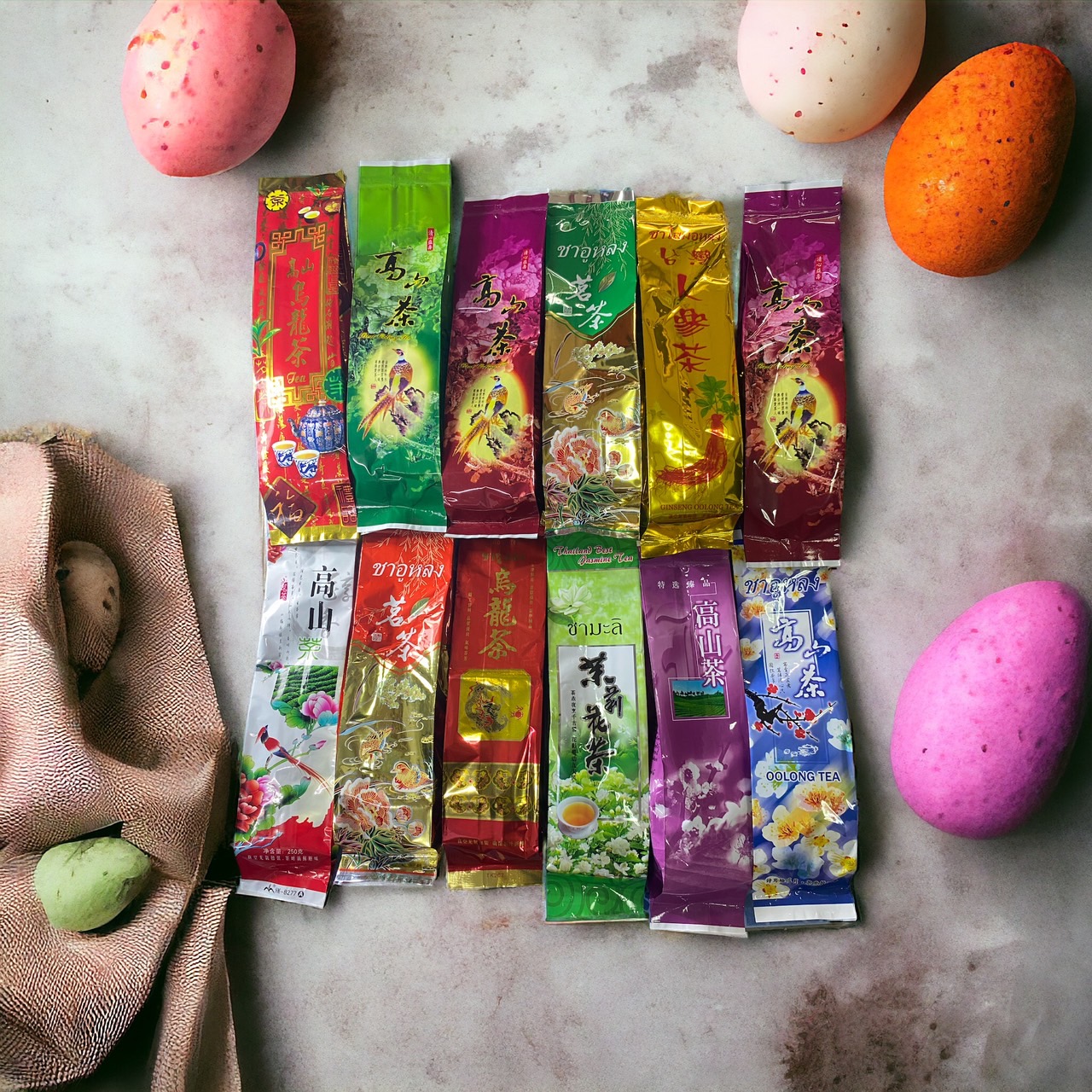 ชาเขียว Green tea ของฝาก สงกรานต์ ปีใหม่ ลดบวม ลดไขมัน ชาขับโซเดียม ลดพุง ขายดี หลากรสชาติ Various flavors of Assam tea ชาพีช Peach ชาโออิชิ Oishi ชามะลิ ชาหอมหมื่นลี้ Osmanthus ชาลิ้นจี่ lynchee ชามะม่วง mango ชากุหลาบ rose ชานม milk ชาเก๊กฮวย ชาน้ำค้าง