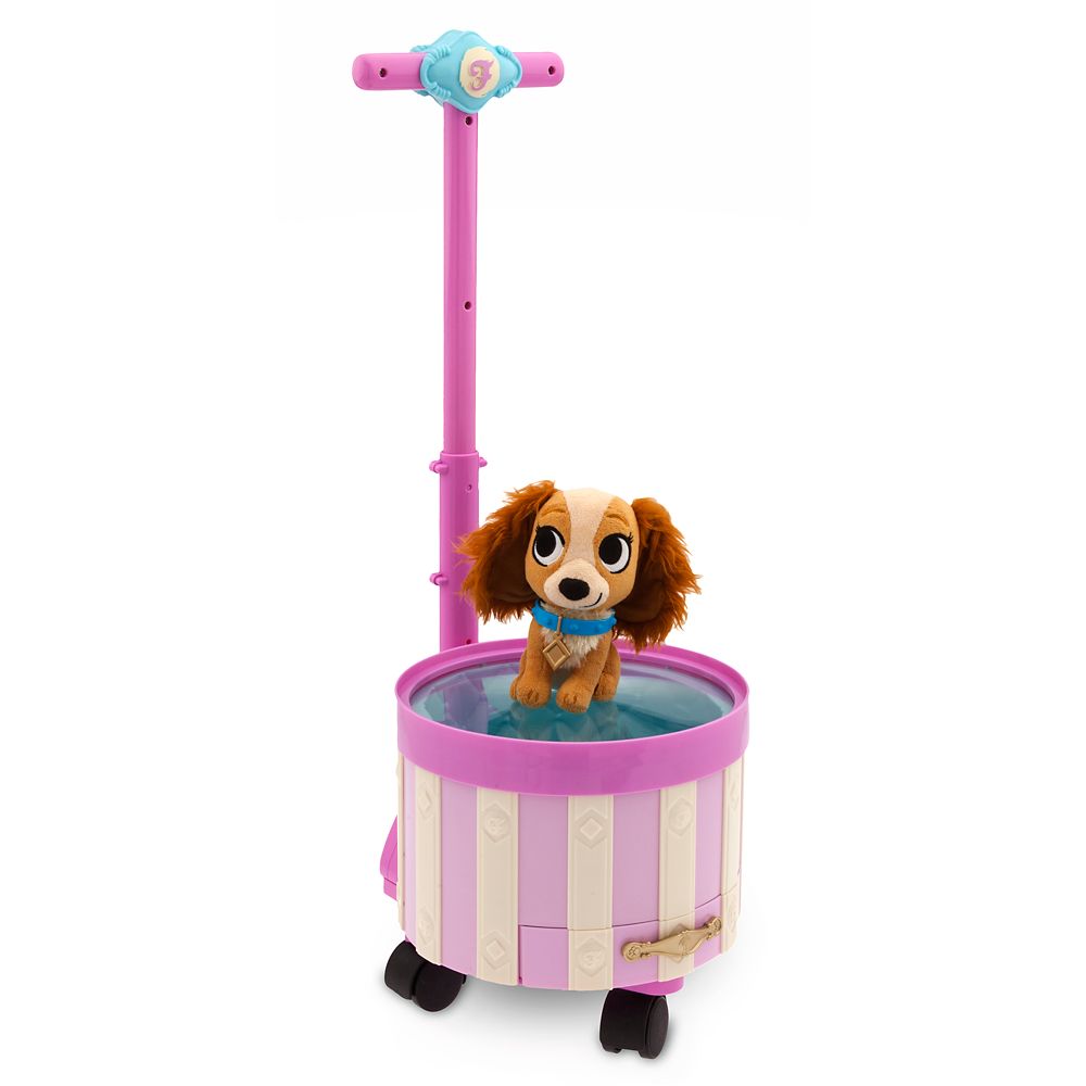 รถเข็นเลี้ยงลูกสุนัข "ฟีฟี้" พร้อมอุปกรณ์ Disney Fifi Pet Carrier Playset