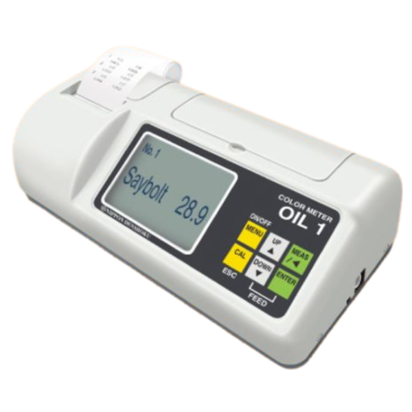NipponDenshoku รุ่นOIL-1เครื่องวัดสีแบบพกพาสำหรับผลิตภัณฑ์ปิโตรเลียม,Portable Color Meter for Petroleum Products