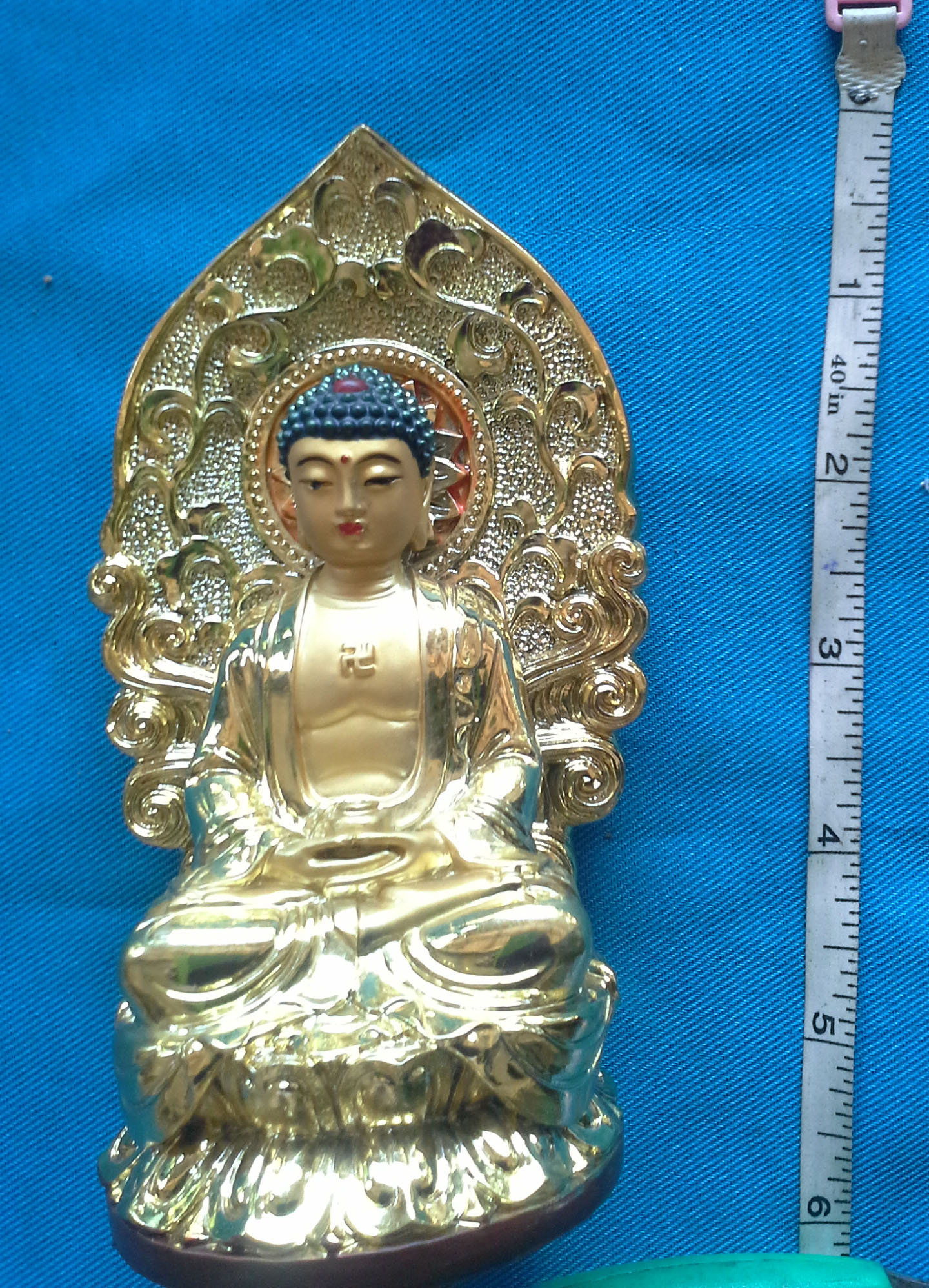 องค์พระยูไลเรซิ่นทองฐานโพธิทอง ส่งฟรี