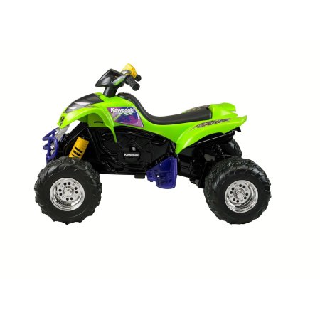 รถแบตเตอรี่เด็ก ATV เอทีวี Power Wheels Kawasaki KFX 12-Volt Battery-Powered Ride-On, Green ลิขสิทธิ์แท้นำเข้าจากอเมริกา