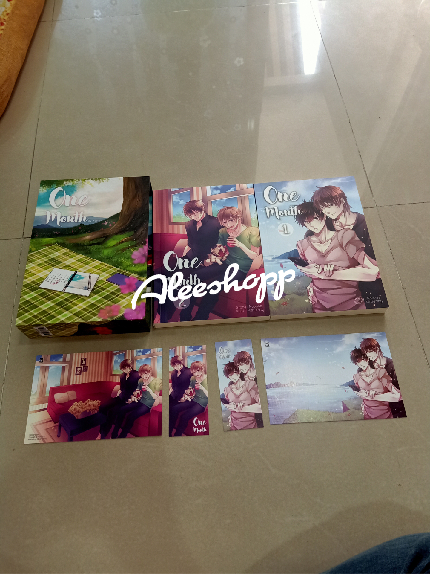 Boxset นิยายแต่ง One month