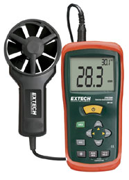 EXTECH AN100: CFM / CMM Mini Thermo-Anemometer