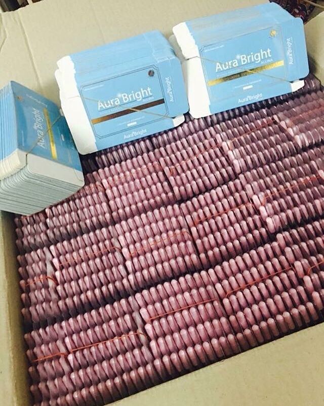 ออร่าไบรท์ ออลิน่า กล่องฟ้า (Aurabright Allina L-Glutathione & Co-Q10) โฉมใหม่