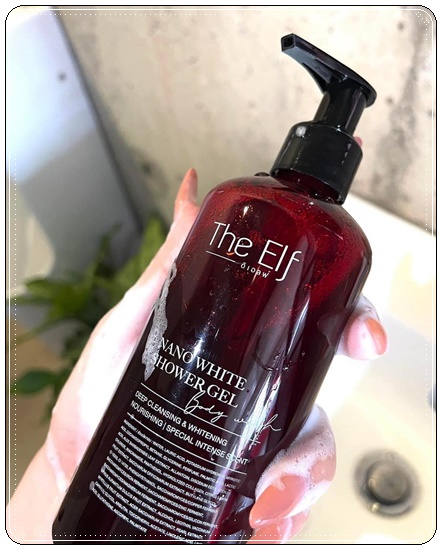 ครีมอาบน้ำดิเอลฟ์ The Elf NANO White Shower Gel Body Wash